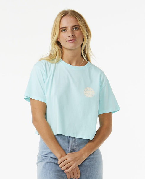 Wettie Icon Crop Short Sleeve Tee